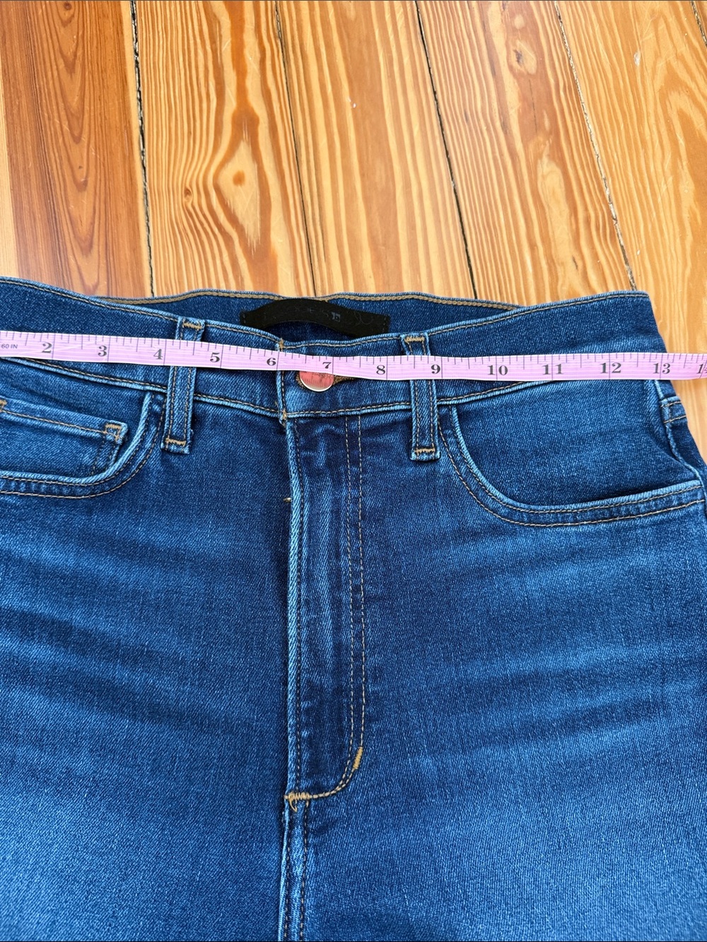 Joe's Jeans The Mia Petite Wide leg in Exhale Denim | Size 26 - Picture 8 of 10